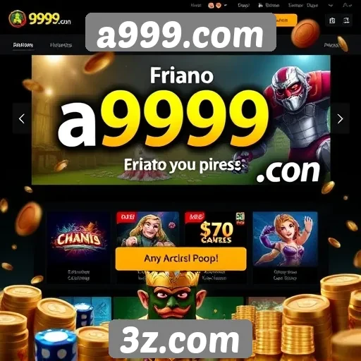 Detalhes sobre a plataforma de jogos a999.com