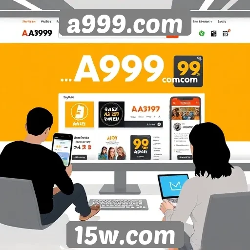 Estudo sobre a interface de usuário do A999.com