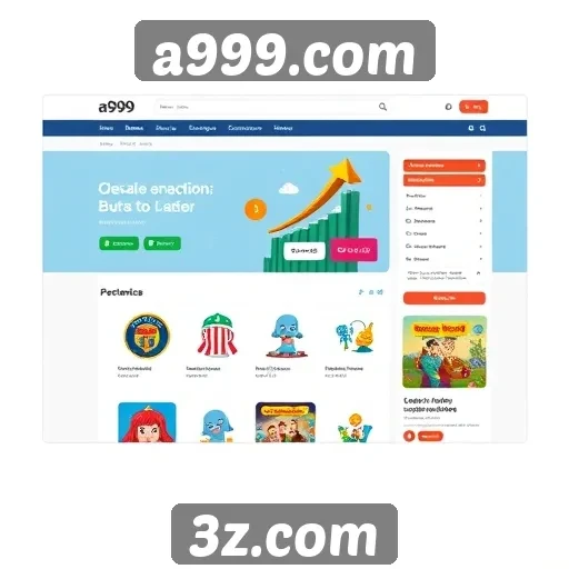 Mudanças na interface do usuário do site A999